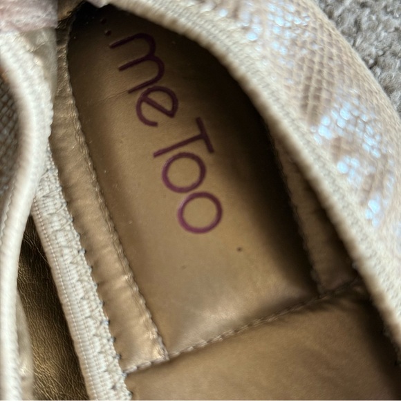 Me Too Beige Bow Flats - Picture 5 of 6